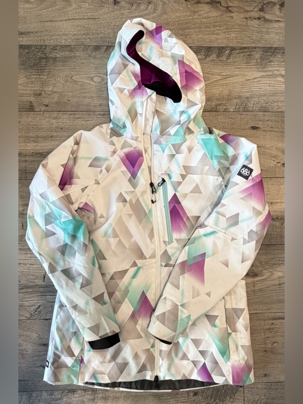 686 GLCR Women’s Ski Snowboard Jacket – 20K Waterproof – Size M